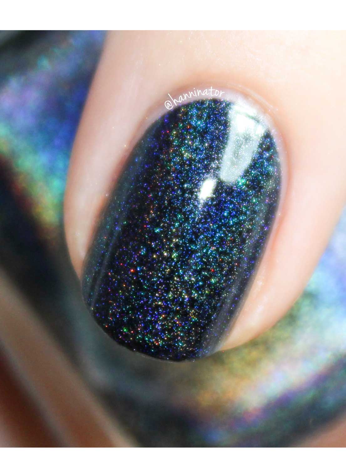 Say BOO and Scary On - Holographic Polish