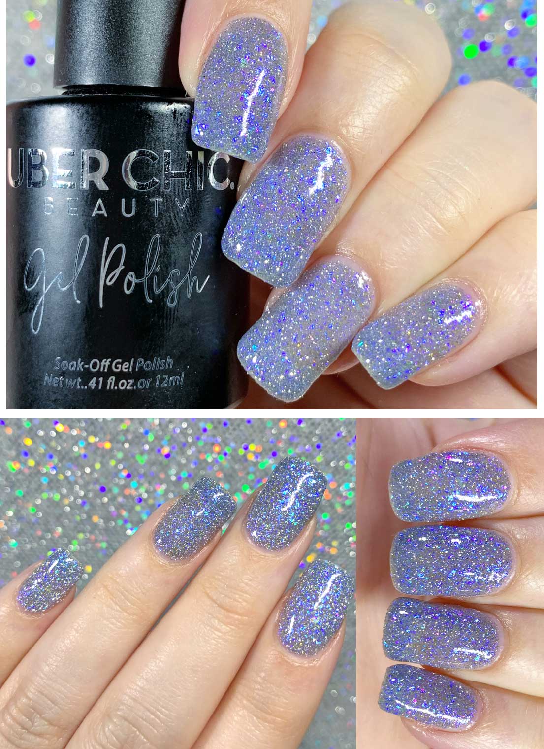 Summer Rain - Iridescent Reflective Gel Polish