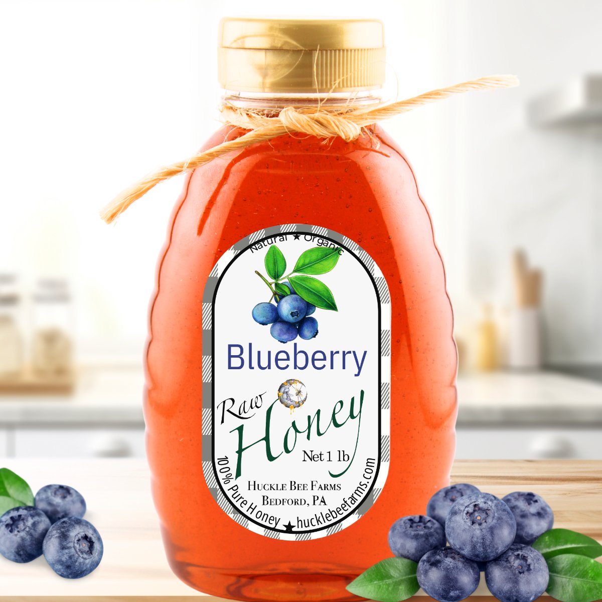 Blueberry Honey Bliss: Handcrafted Gourmet Infusion