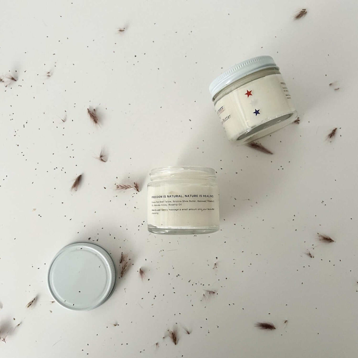 Manteca hidratante facial sin aceites esenciales