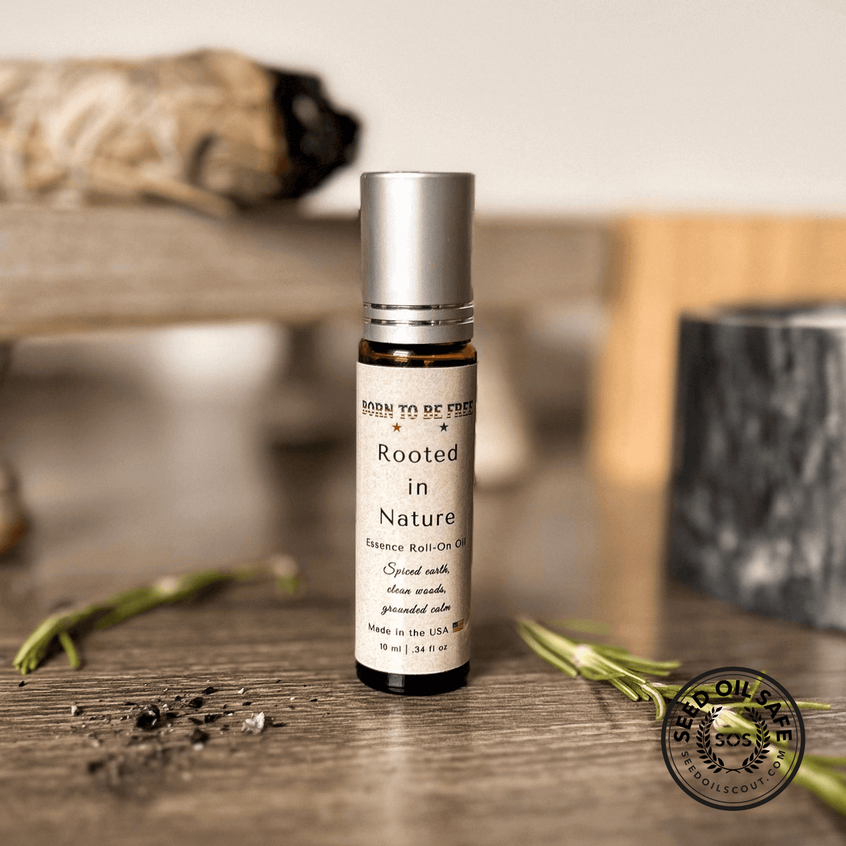 Rooted in Nature Essence Roll-On Oil