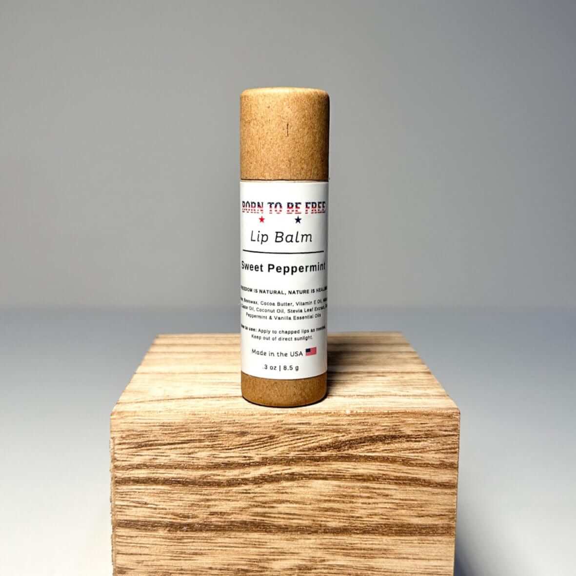 Bálsamo labial de menta dulce