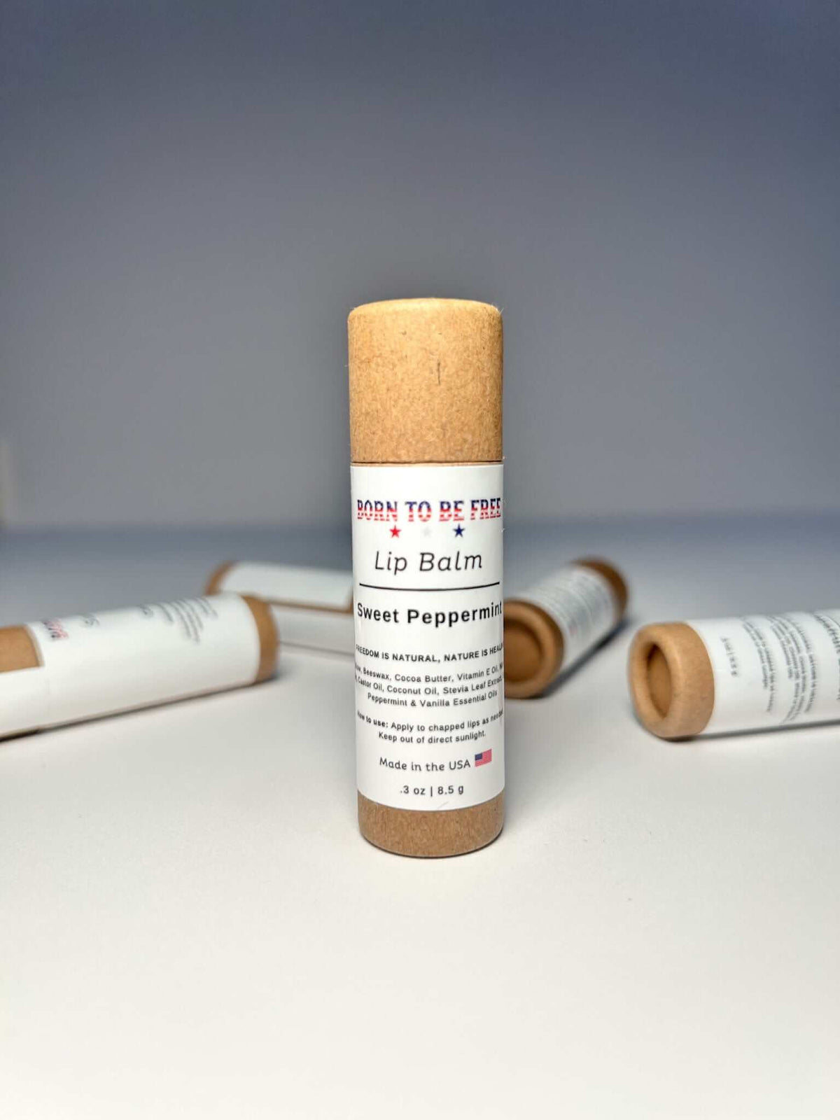 Bálsamo labial de menta dulce