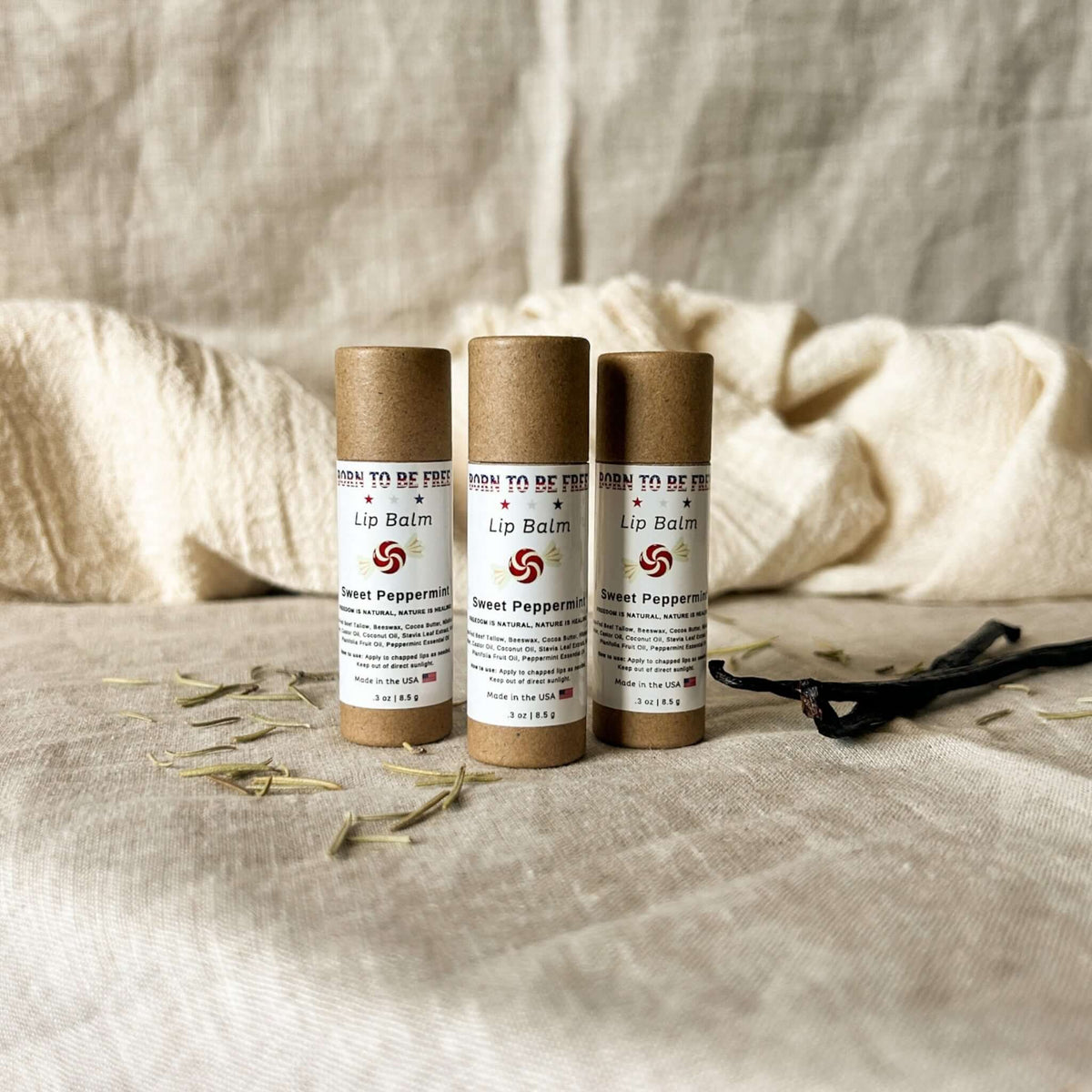 Bálsamo labial de menta dulce