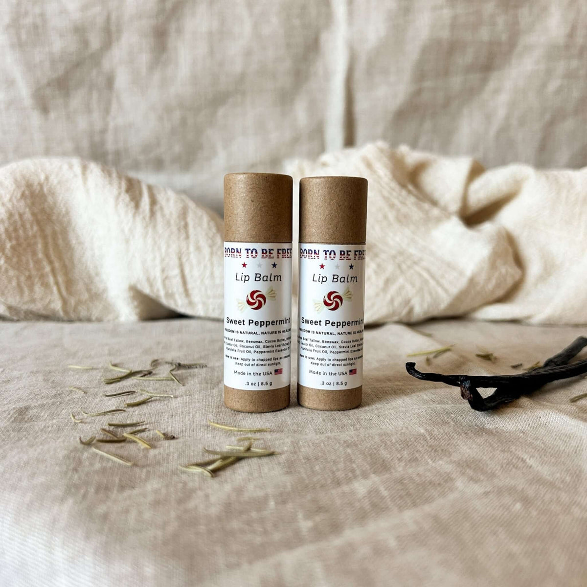 Bálsamo labial de menta dulce