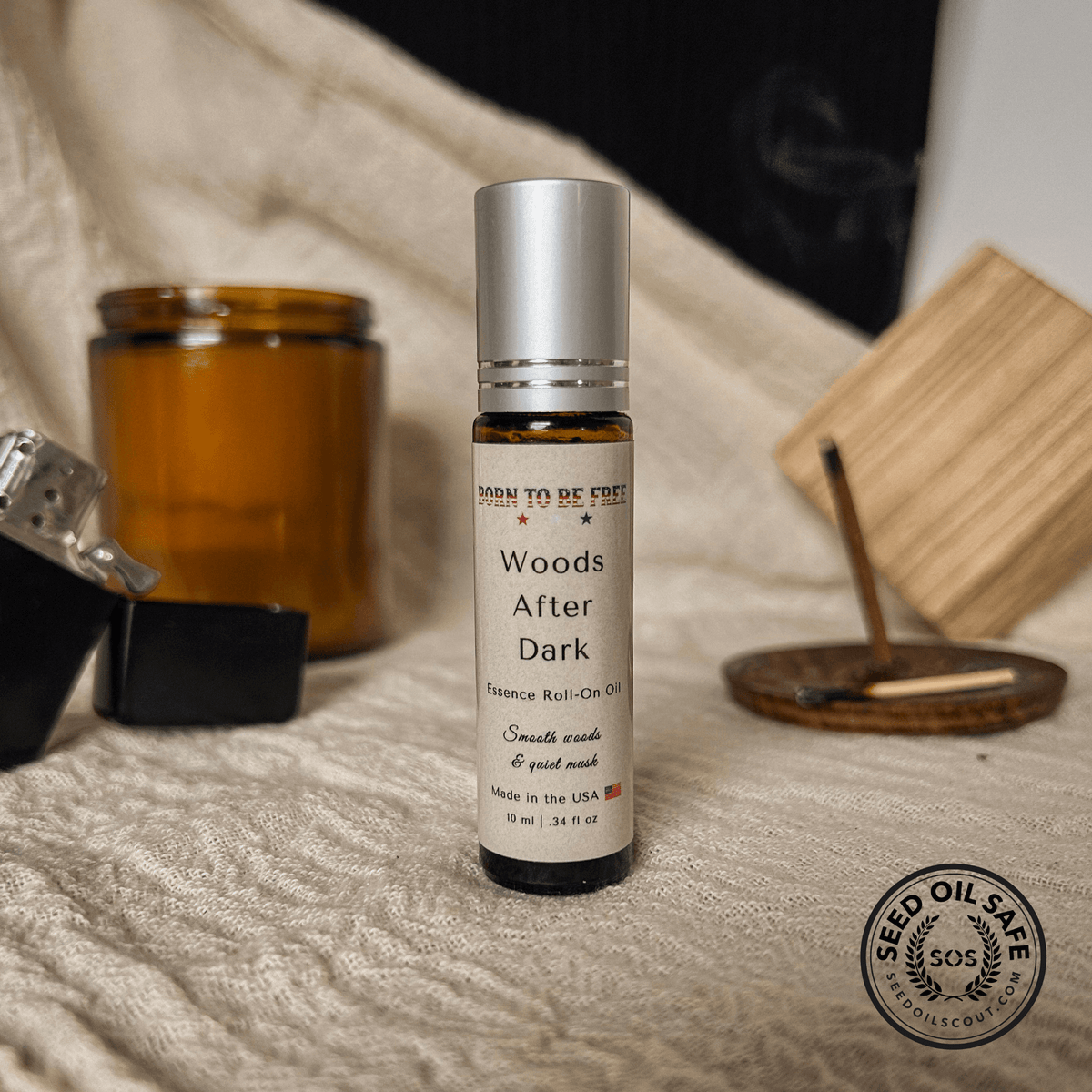Woods After Dark Essence Roll-On Oil