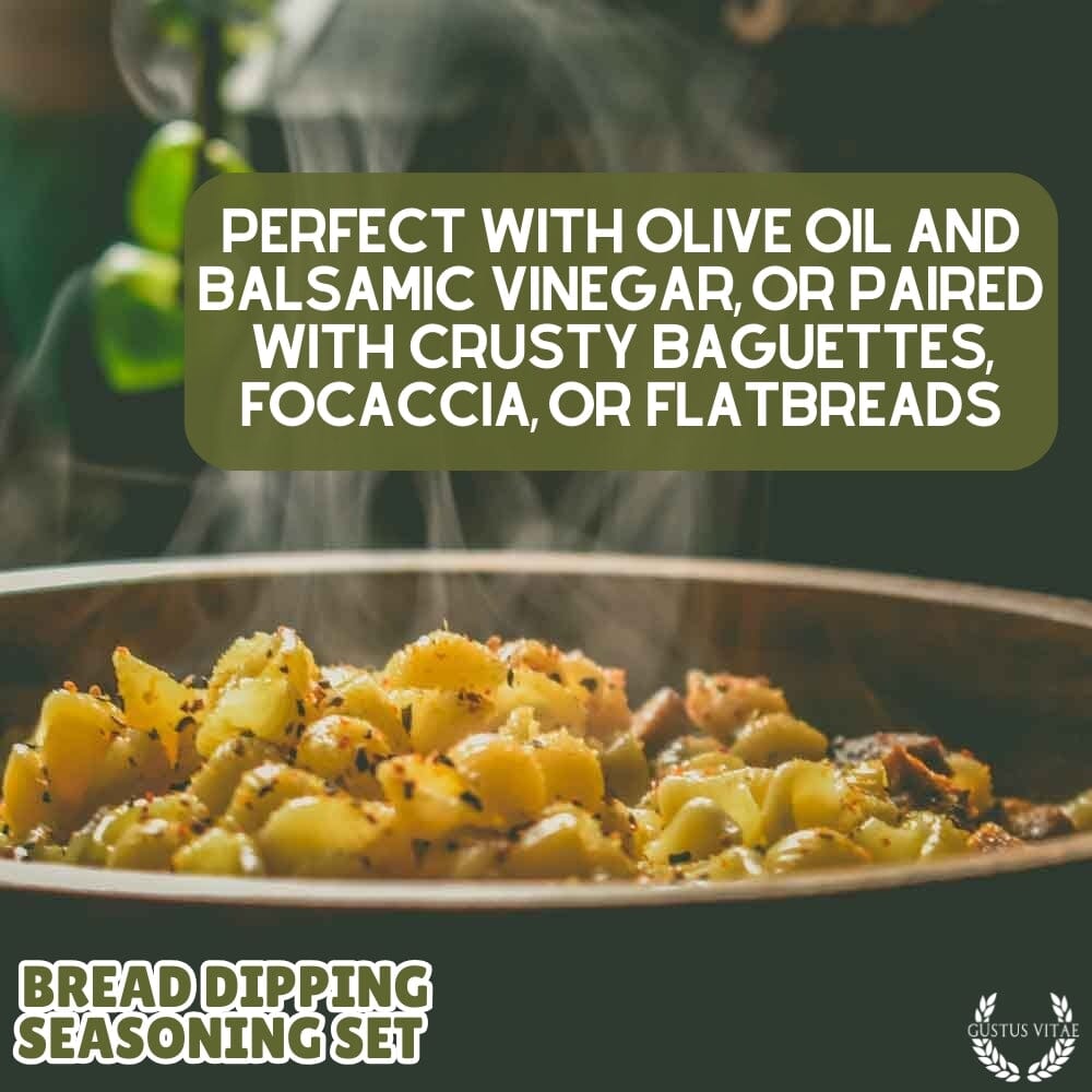 Bread Dipping Seasonings - Variety 6 Pack