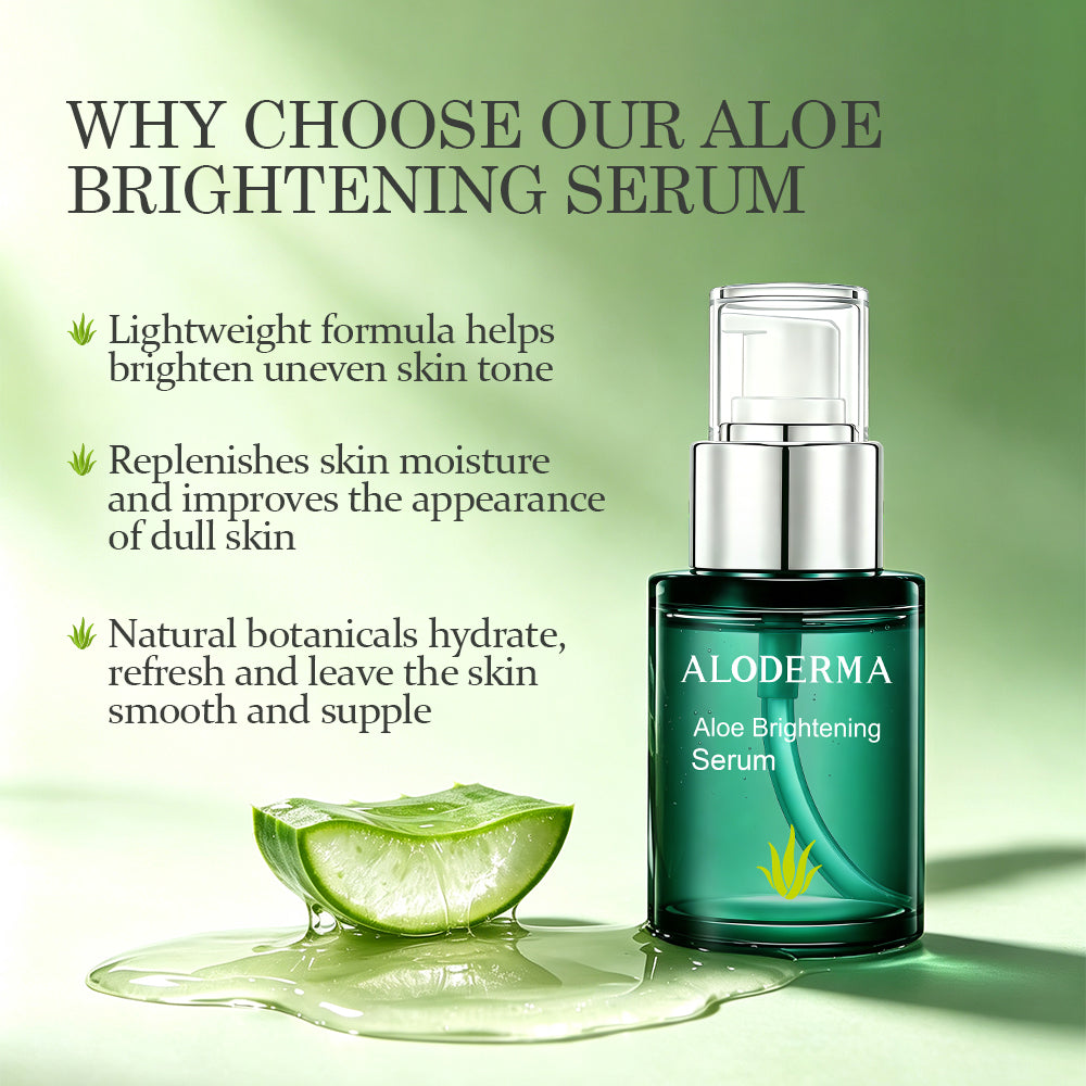 Suero iluminador de aloe