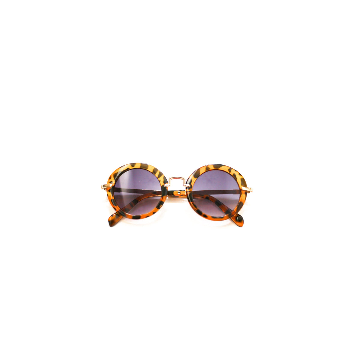 Gafas de sol redondas marrones