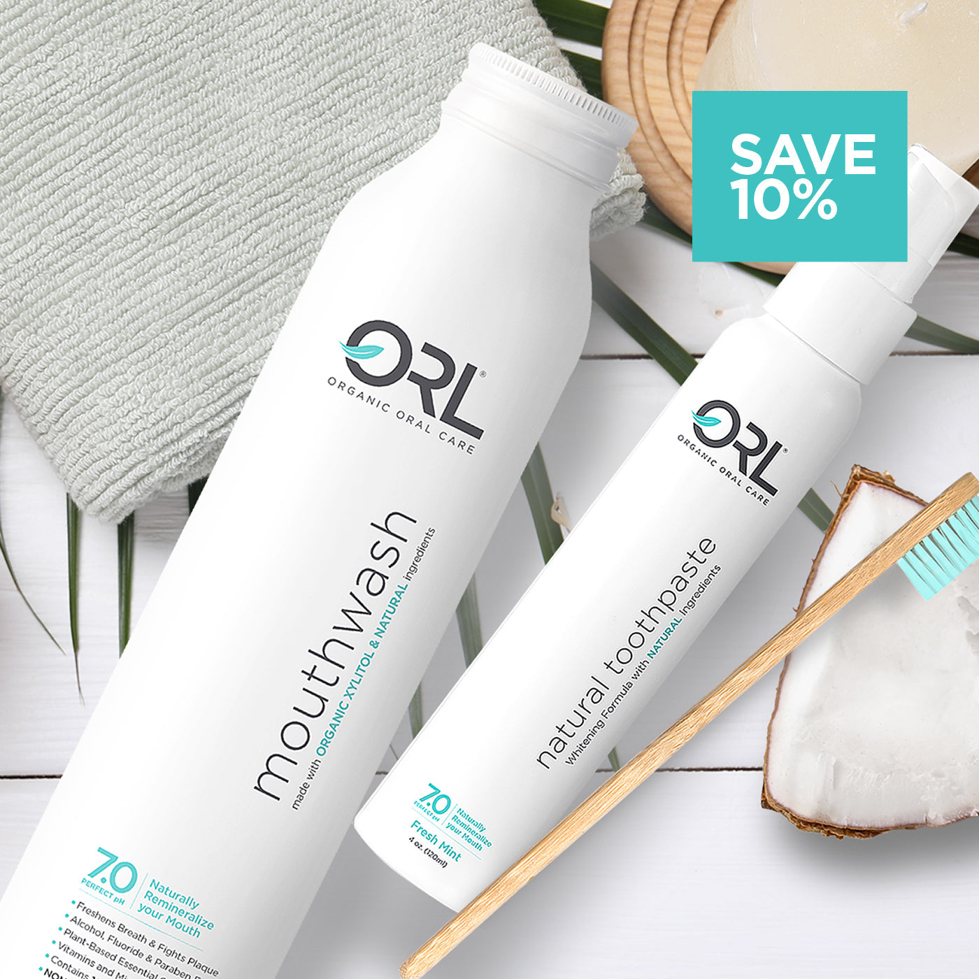 Toothpaste & Mouthwash Bundle