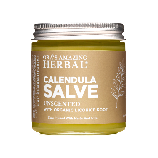 Calendula Salve with Castor Oil and Licorice Root