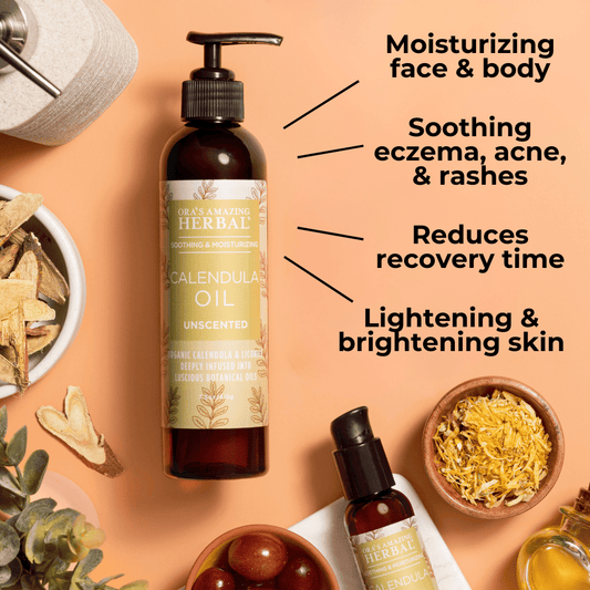 Aceite de caléndula con regaliz