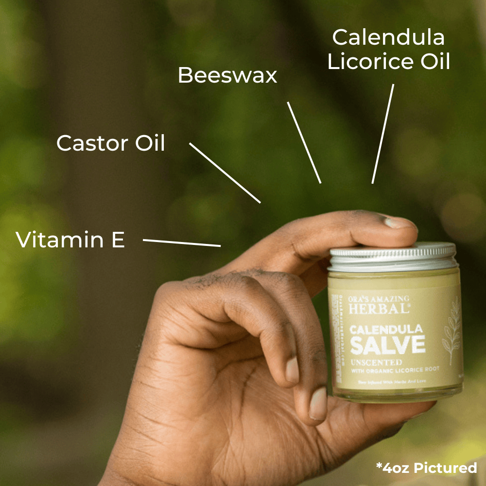 Calendula Salve, Coconut Free Draw Salve with Licorice Root