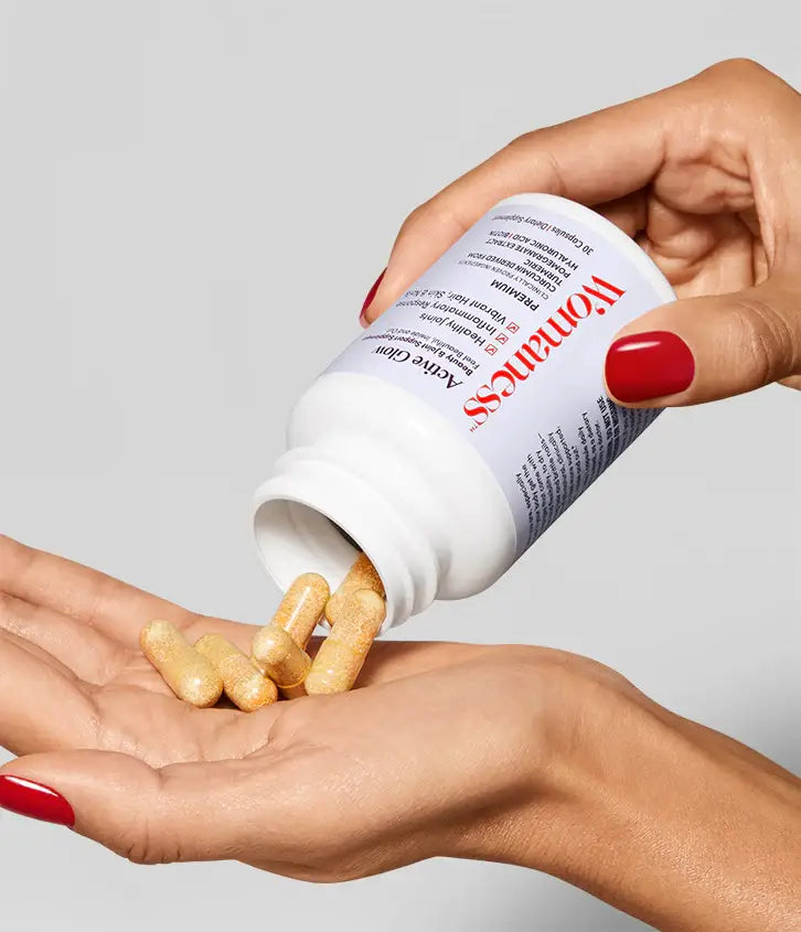 Womaness - Active Glow - Beauty & Joint Support Supplement: 30 capsules