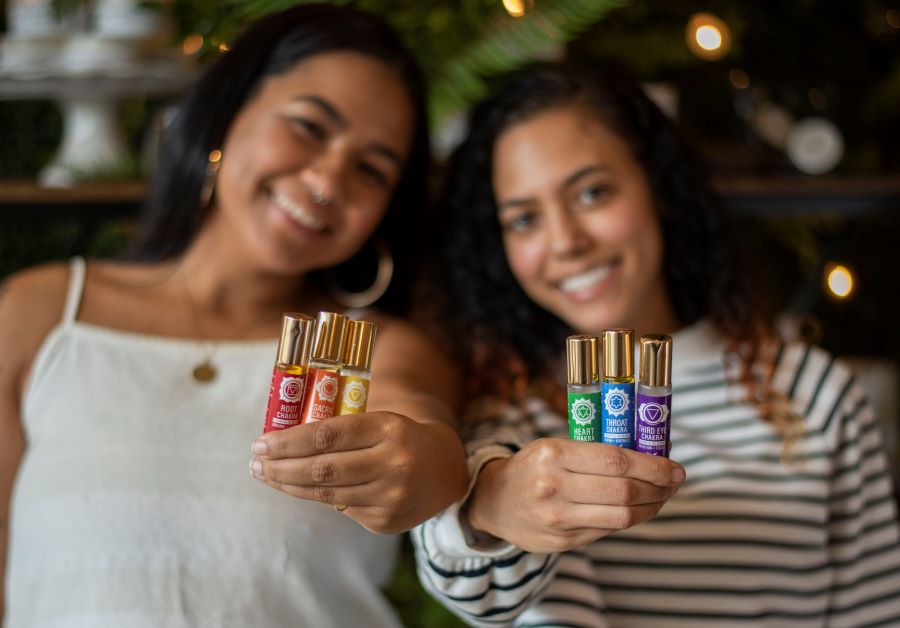 Chakra Roll On - Full Set | Natural Perfume | Una Biologicals