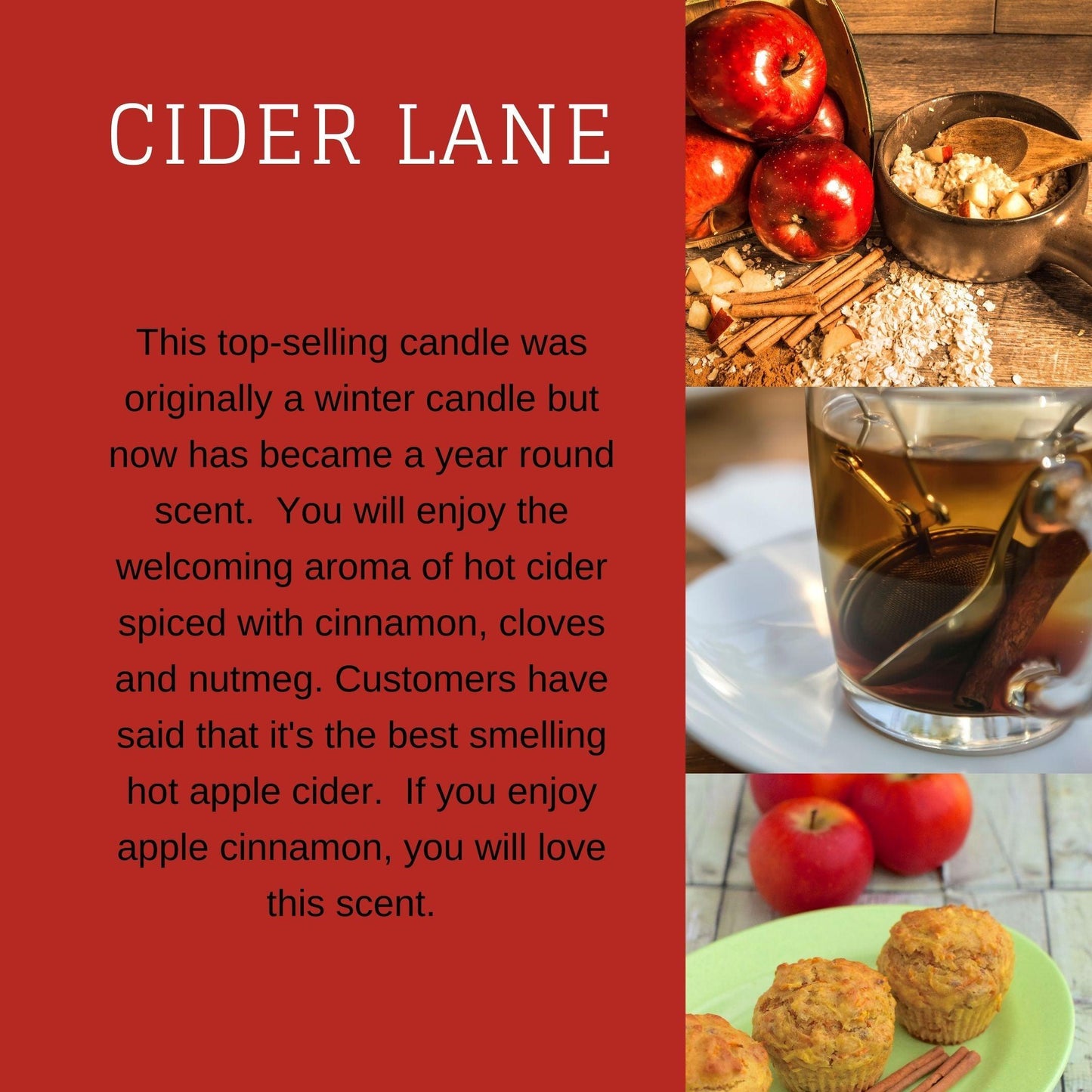 Cider Lane Boutique Candle