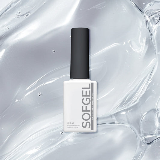 CLEAR Rubber Base Gel