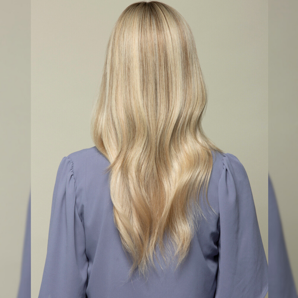 Clio 14 M | Topper de cabello humano Remy (anudado a mano)
