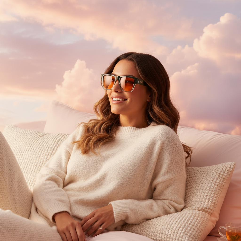 Lunettes de Sommeil Émeraude Ozdust - Collection Cristal DreamWalkerz