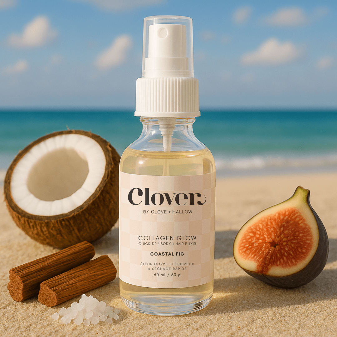 Elixir corporal y capilar de secado rápido con colágeno Glow