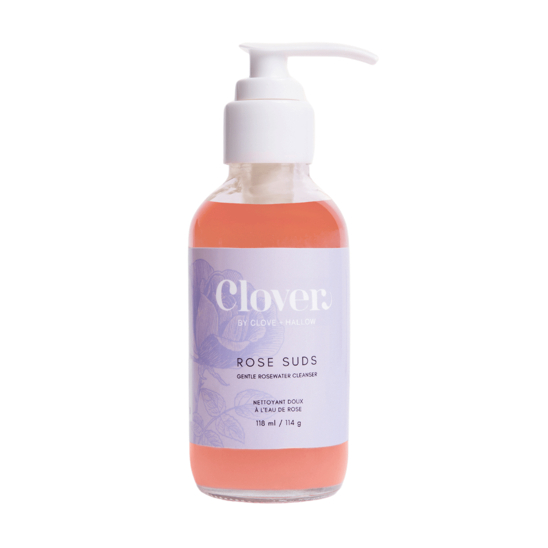 Limpiador suave de agua de rosas Rose Suds