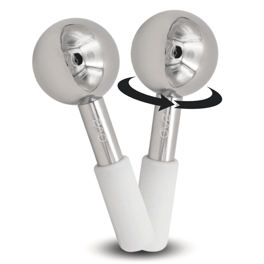 ZAQ Icy Steel Cryo Ice Globes: Ultimate Facial Cryotherapy Tool