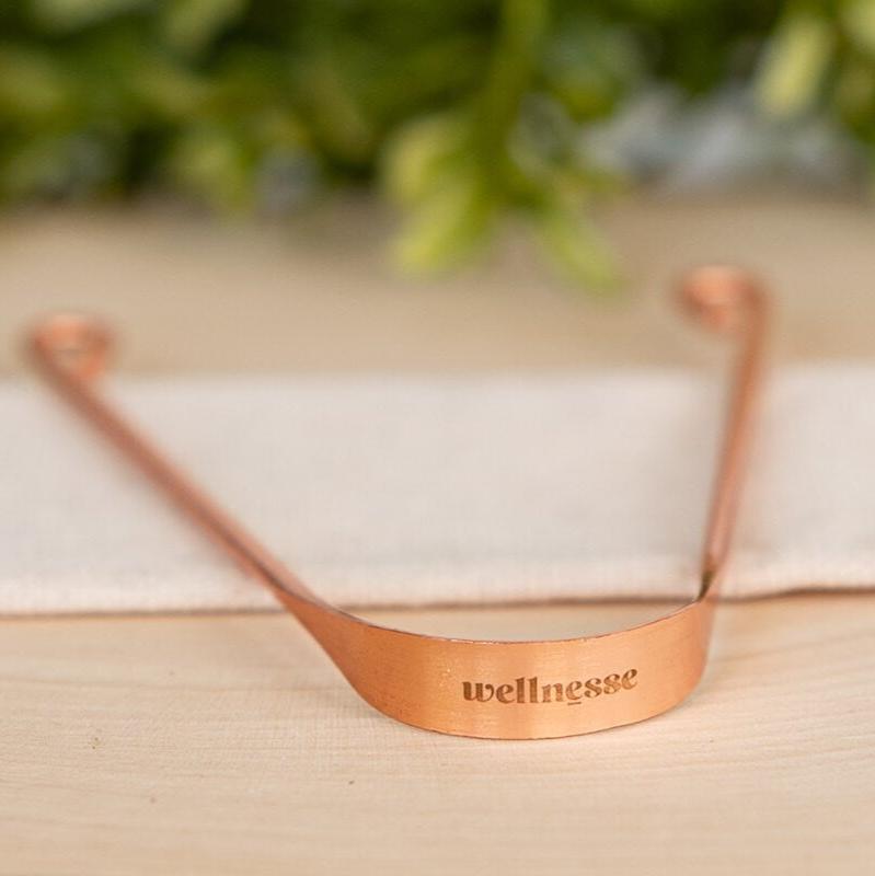 Copper Tongue Scraper