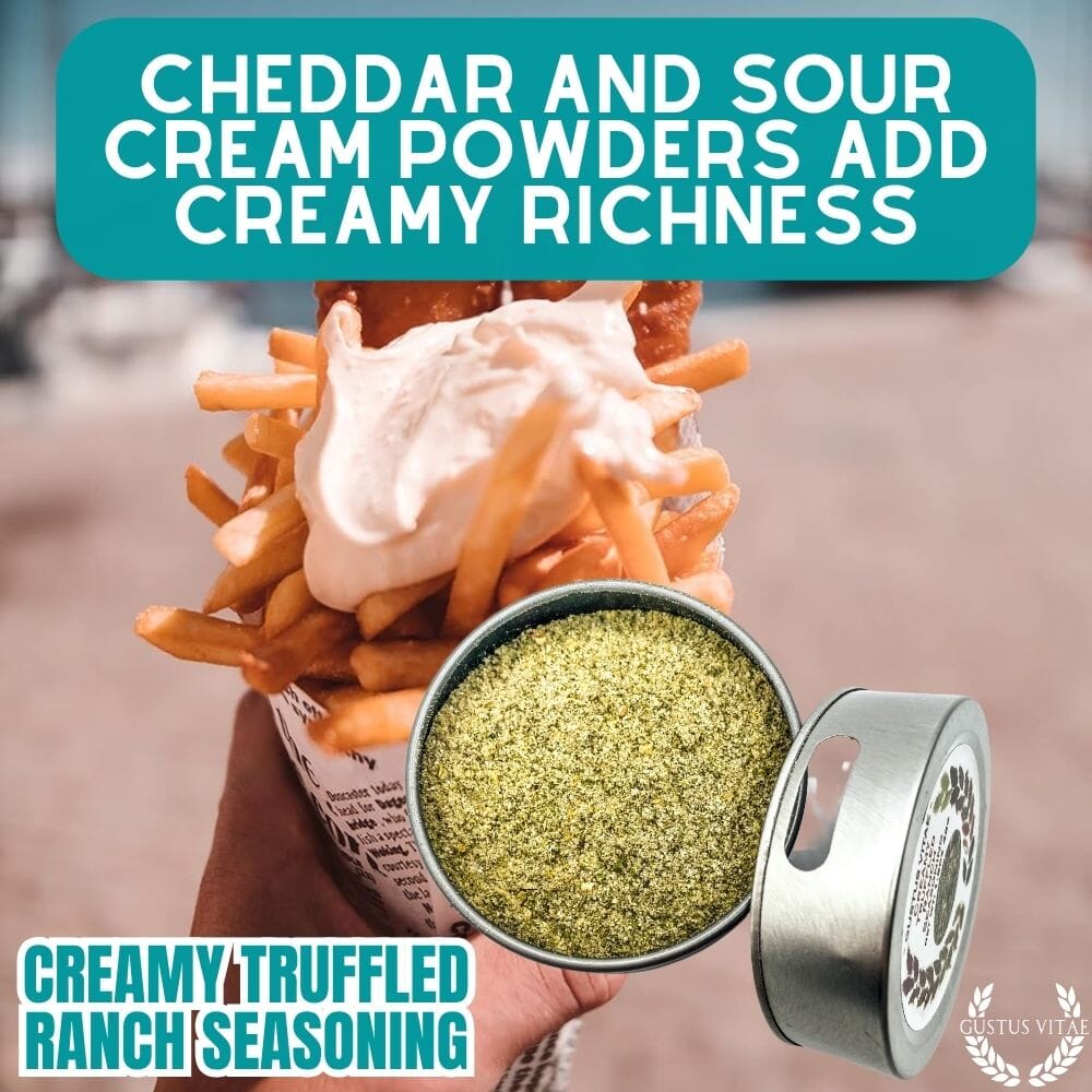 Condimento ranchero cremoso con trufa