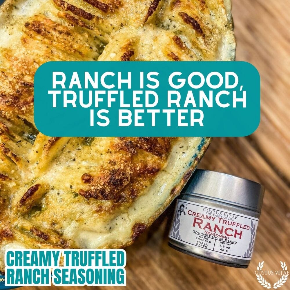 Condimento ranchero cremoso con trufa