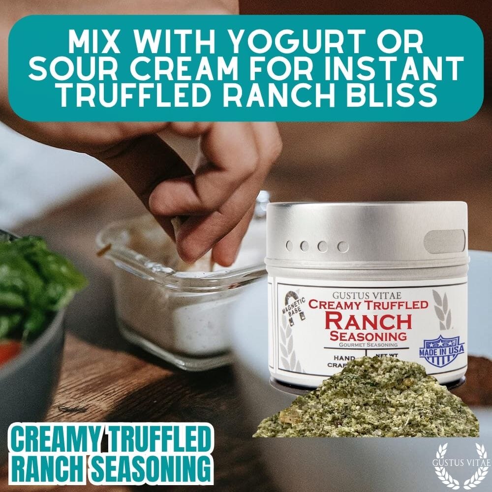 Condimento ranchero cremoso con trufa