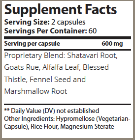 Dairy Diva - Complément d'allaitement