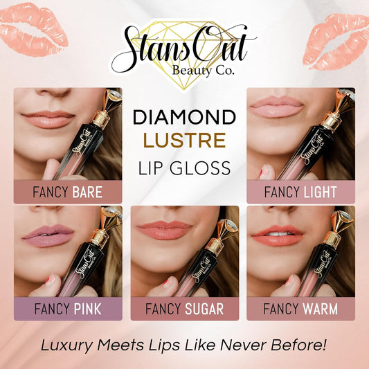 Diamond Lustre Lip Gloss – Hydrating Shine with Diamond-Like Sparkle