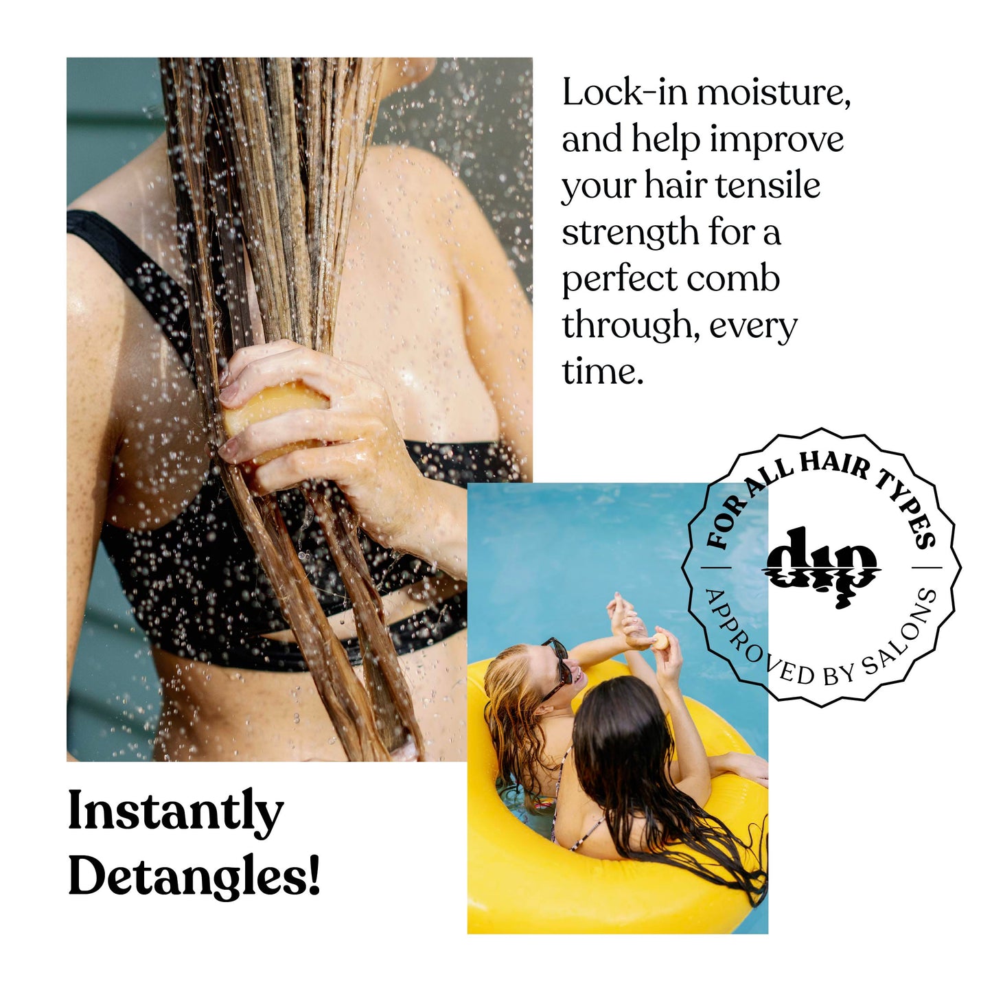 Mini Dip Conditioner & After Swim Detangler - Tobacco & Driftwood