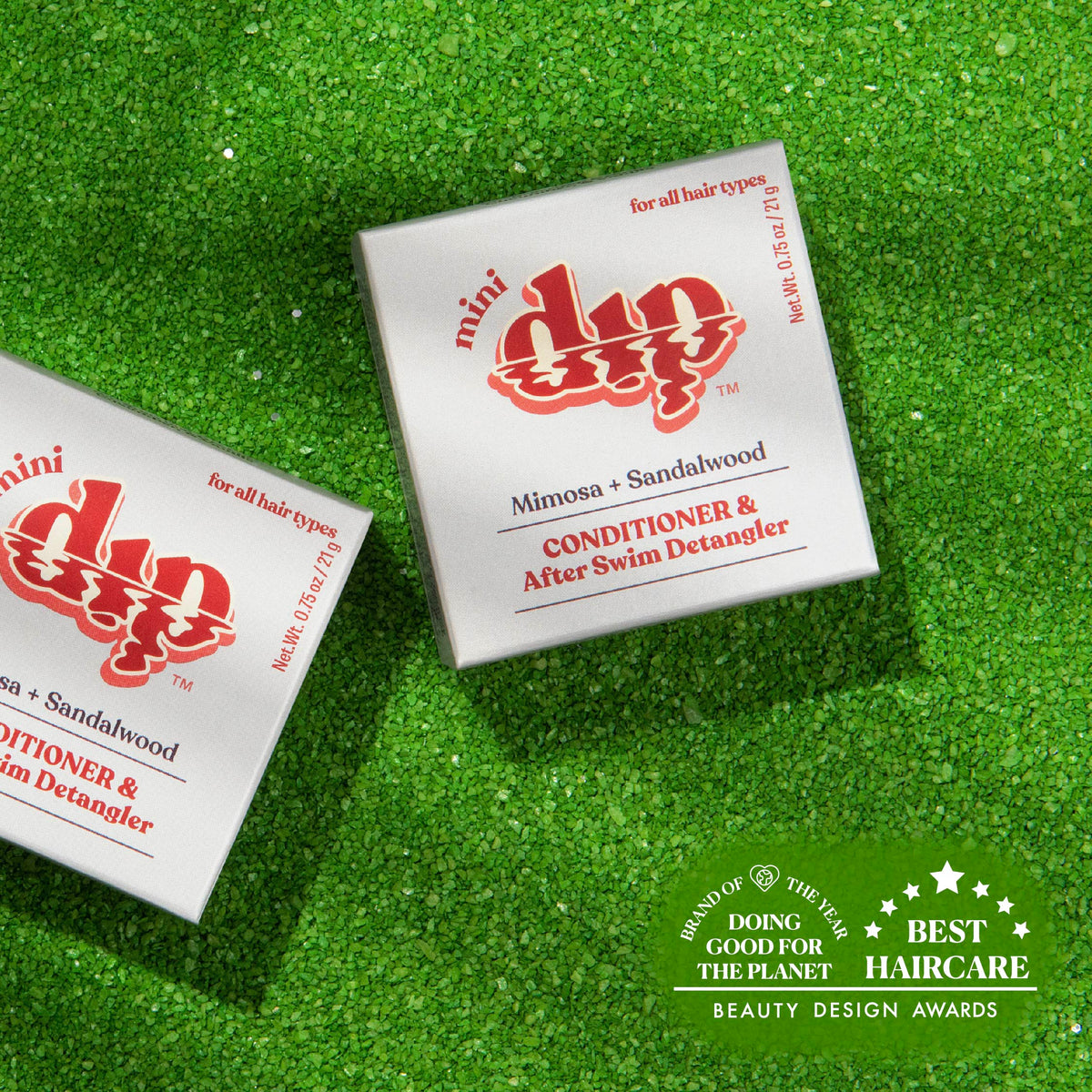 Acondicionador Mini Dip y Desenredante para Después de Nadar - Mimosa y Sándalo