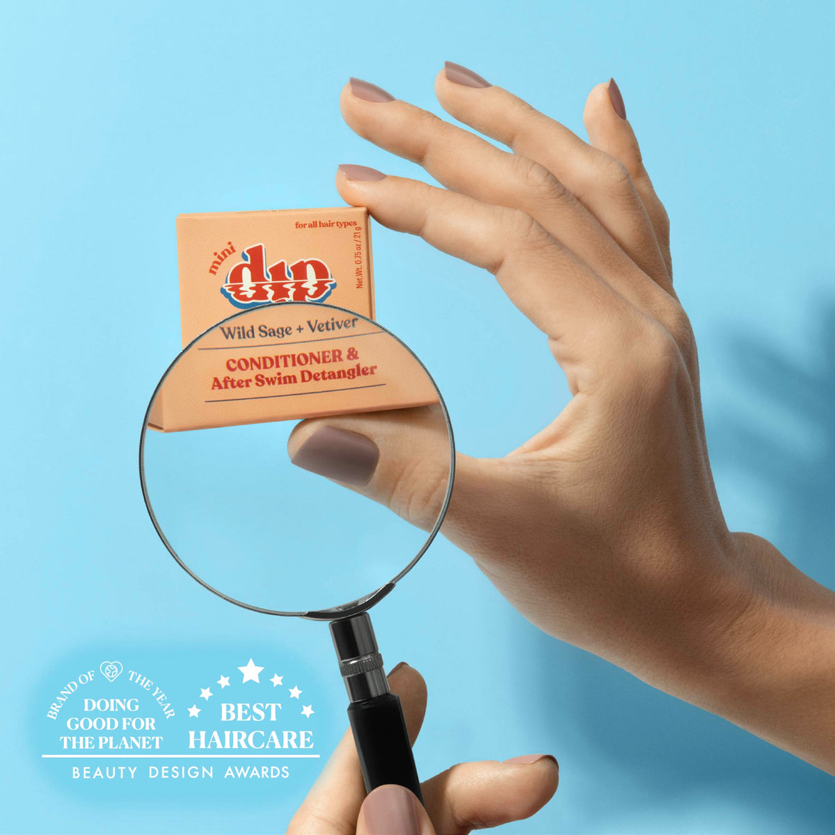 Acondicionador Mini Dip y Desenredante para Después de Nadar - Salvia Silvestre y Vetiver
