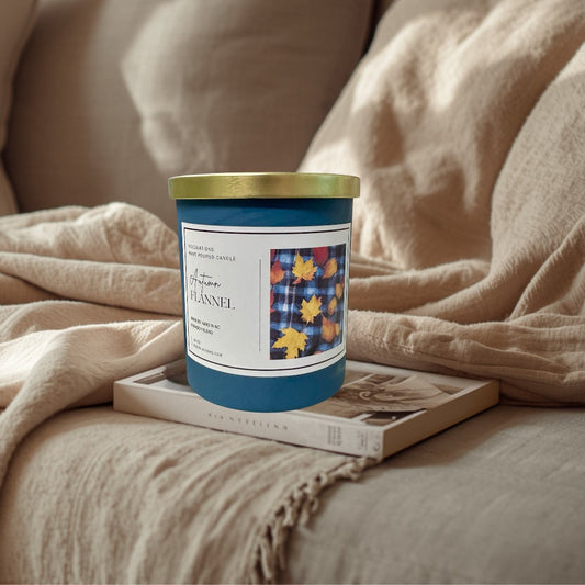 Doodlations Boutique Candle | Autumn Flannel
