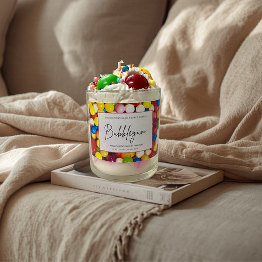 Doodlations Boutique Candle | Bubblegum