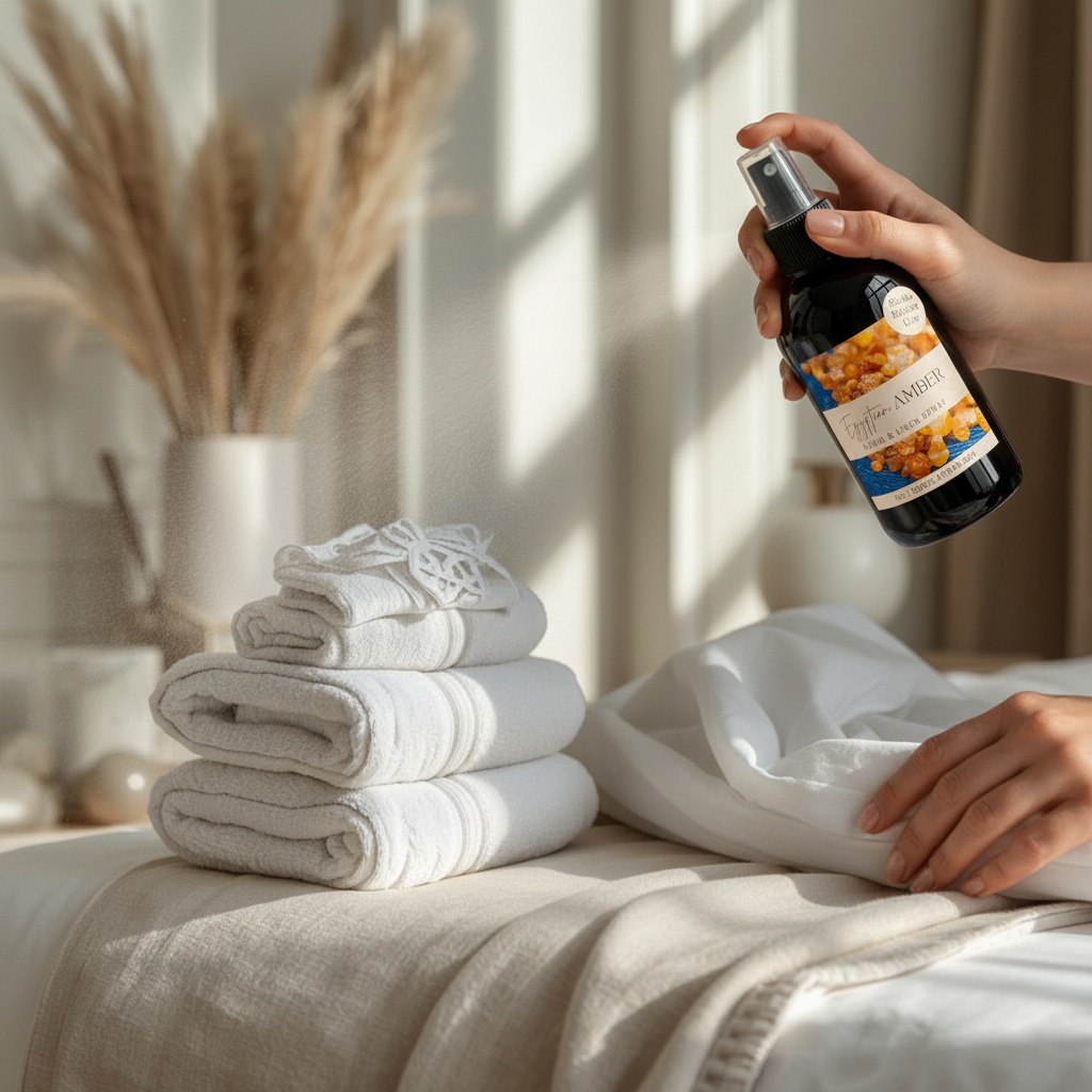 Doodlations Room & Linen Spray | Egyptian Amber