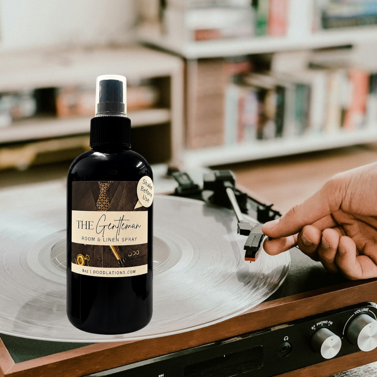Doodlations Room & Linen Spray | The Gentleman