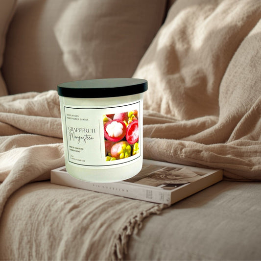 Doodlations Boutique Candle | Grapefruit & Mangosteen