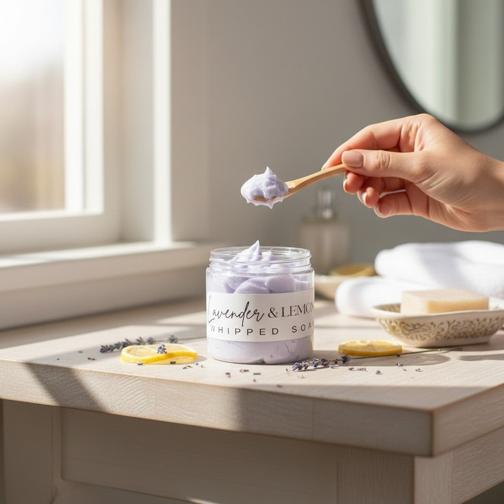 Doodlations Whipped Soap | Lavender & Lemon | 4 oz