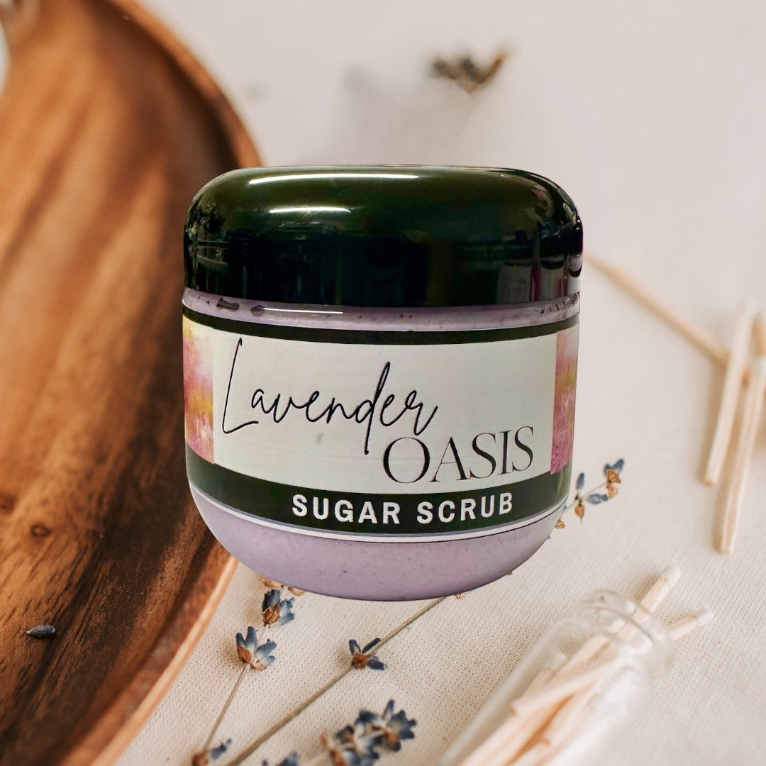 Doodlations Sugar Scrub | Lavender Oasis | 4 oz