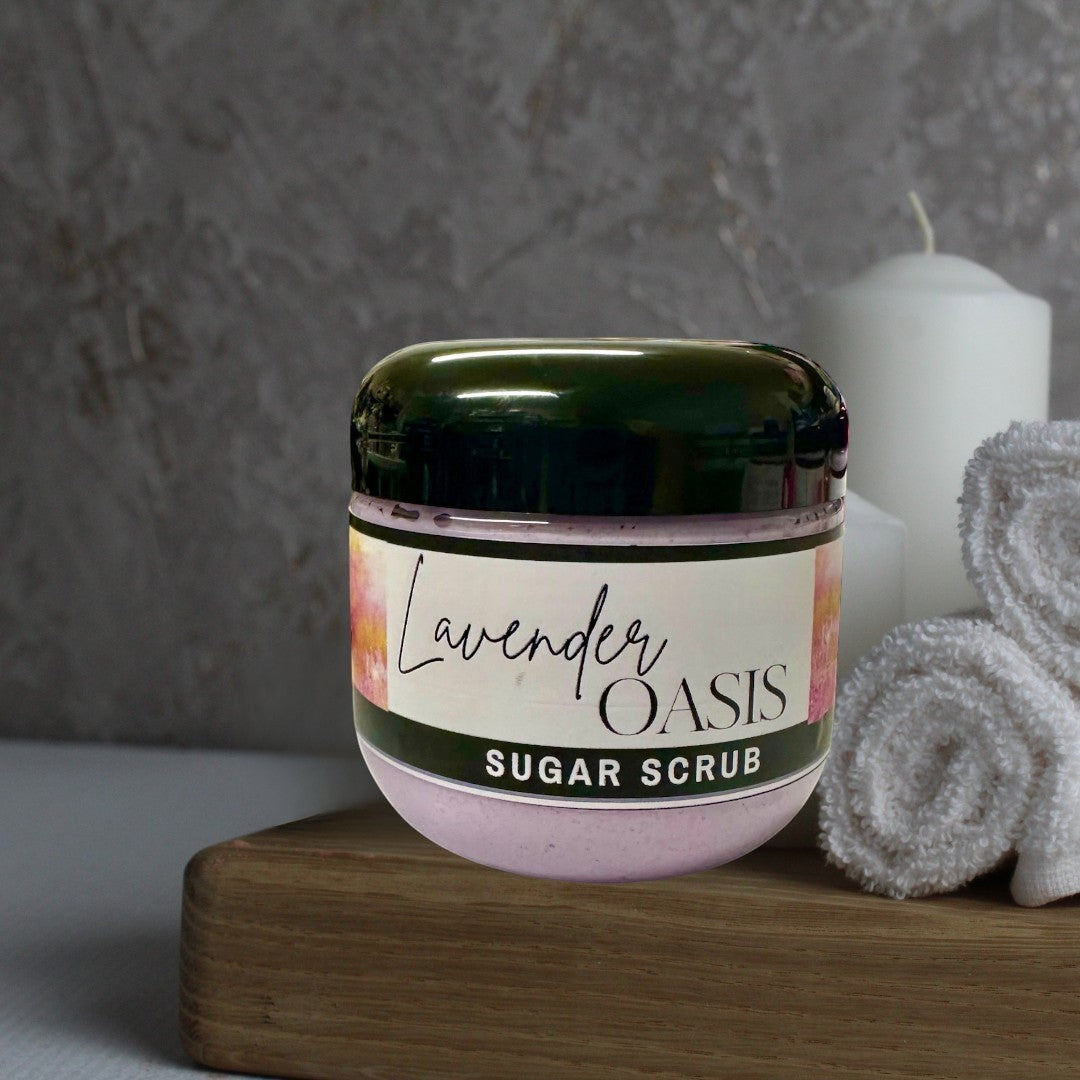 Doodlations Sugar Scrub | Lavender Oasis | 4 oz