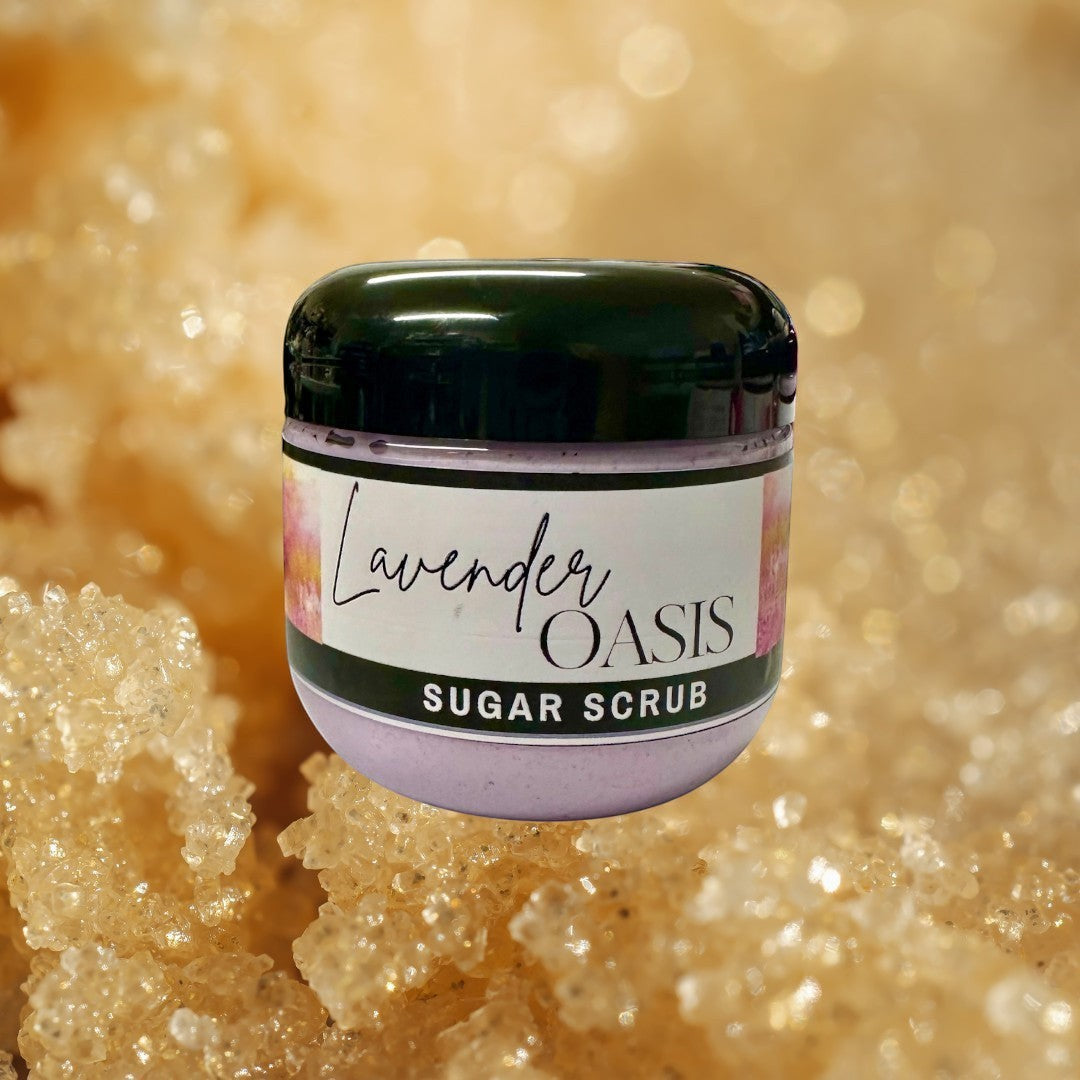 Doodlations Sugar Scrub | Lavender Oasis | 4 oz