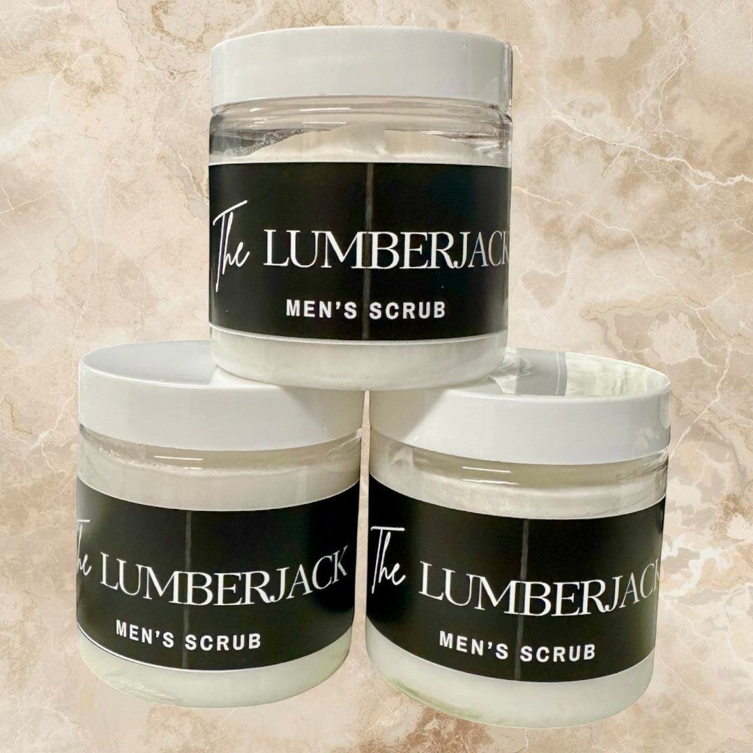 Doodlations Men's Sugar Scrub | Lumberjack | 4 oz