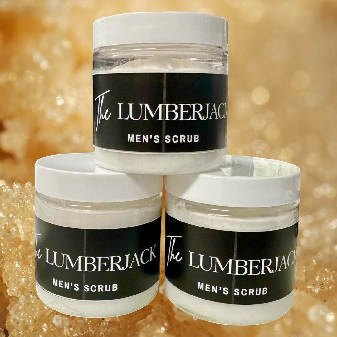 Doodlations Men's Sugar Scrub | Lumberjack | 4 oz