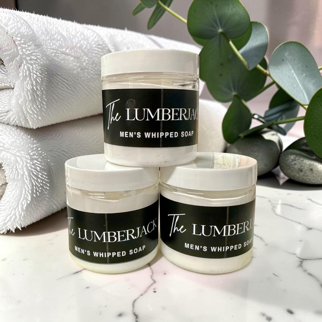 Doodlations Men's Whipped Soap | Lumberjack | 4 oz