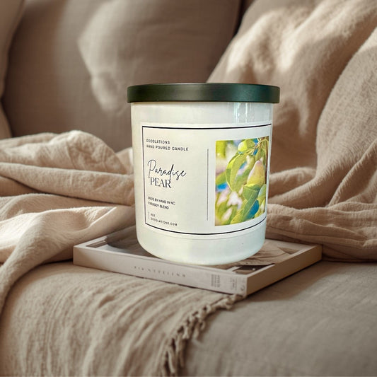Doodlations Boutique Candle | Paradise Pear