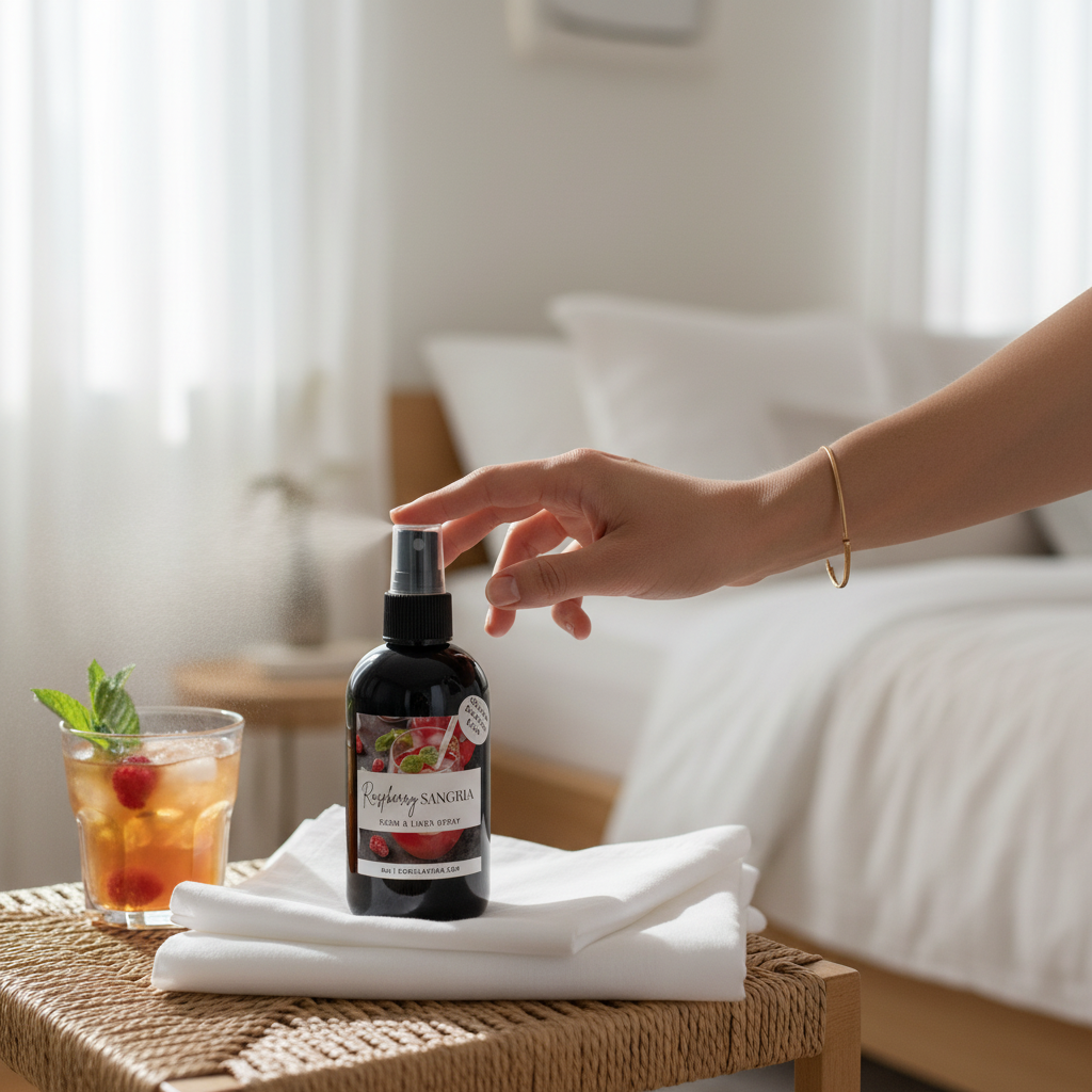 Doodlations Room & Linen Spray | Raspberry Sangria