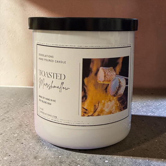 Doodlations Boutique Candle | Toasted Marshmallow